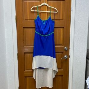 Royal Blue High Low Dress